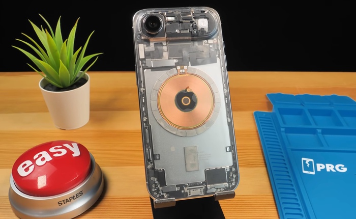 Apple mà làm iPhone Air lưng trong suốt thế này, đảm bảo đắt hàng gấp đôi