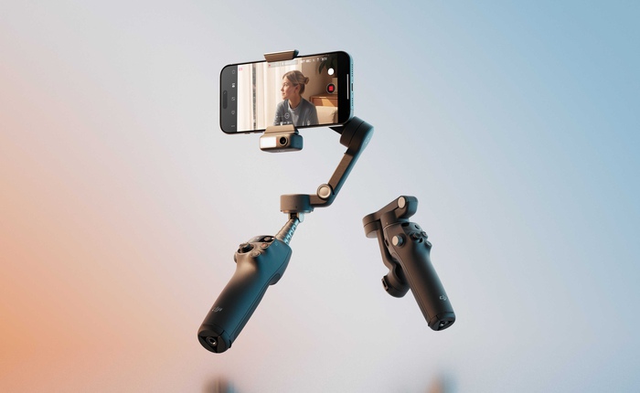 DJI ra mắt gimbal mới cho điện thoại: Xoay 360 độ vô hạn, theo dõi chủ thể chính xác hơn, giá chỉ hơn 3 triệu