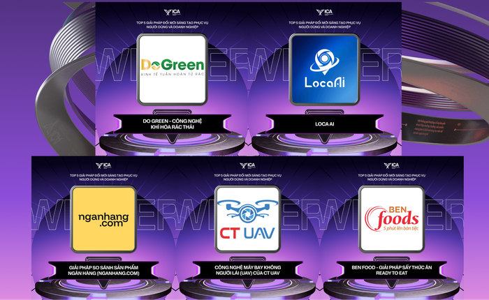 Top 5 Giải pháp Đổi mới Sáng tạo phục vụ Người dùng và Doanh nghiệp chính thức trình làng: đây là 5 cái tên xứng đáng Top 5 Giải pháp Đổi mới Sáng tạo phục vụ Người dùng và Doanh nghiệp chính thức trình làng: đây là 5 cái tên xứng đáng