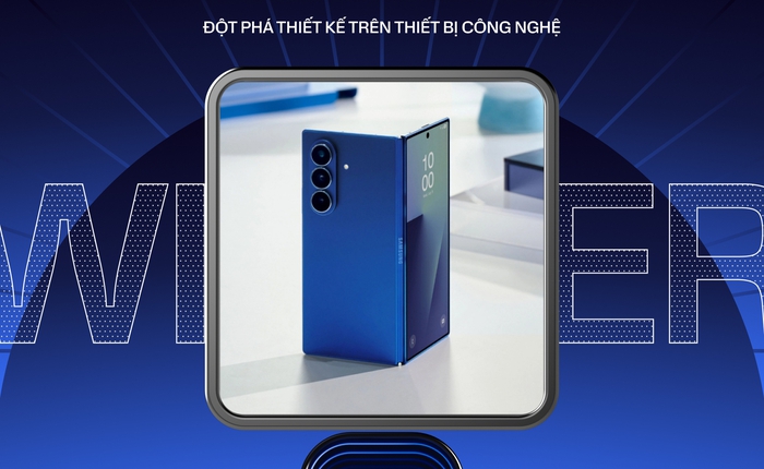 Hạng mục "Đột phá Thiết kế trên thiết bị công nghệ" gọi tên Samsung Galaxy Z Fold7: Smartphone gập tiên phong công nghệ tại Better Choice Awards 2025