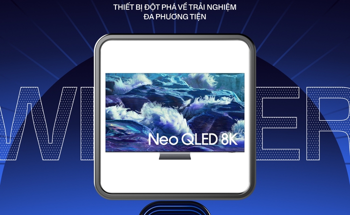 Samsung Neo QLED QN950F 8K: Biểu tượng mới của giải trí tại gia, thắng lớn tại Better Choice Awards 2025 Samsung Neo QLED QN950F 8K: Biểu tượng mới của giải trí tại gia, thắng lớn tại Better Choice Awards 2025