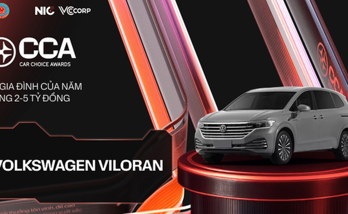 Volkswagen Viloran vượt sát nút BMW X5 trở thành 'Xe Gia đình của năm Hạng 2-5 tỷ đồng'