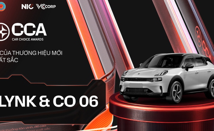 Đánh bại loạt ứng viên nặng ký, Lynk & Co 06 bứt phá giành giải 'Xe của thương hiệu mới xuất sắc'