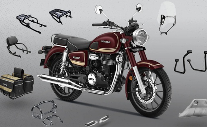 Honda CB350C phiên bản đặc biệt ra mắt với họa tiết vẽ tay, giữ trọn chất cổ điển
