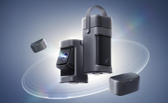 Anker ra mắt máy chiếu đầu tiên có loa Bluetooth tách rời, thiết kế cực đẹp, giá 19 triệu đồng