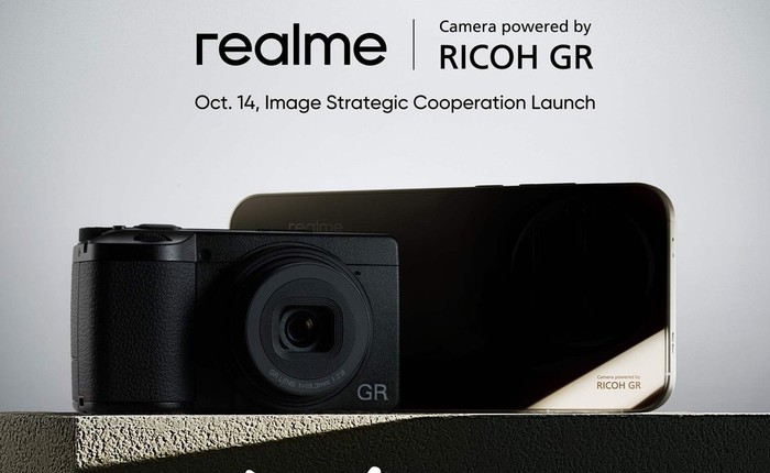realme chơi lớn: Kéo Ricoh vào cuộc đua camera phone, đối đầu OPPO, Xiaomi, vivo
