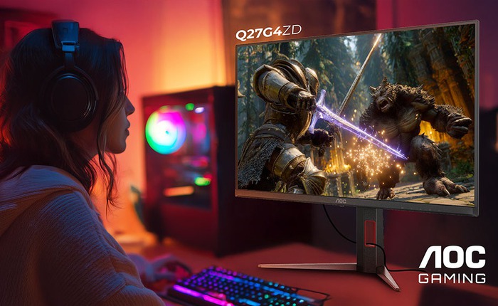 AOC ra mắt màn hình gaming 27 inch 280Hz, tặng chuột Logitech G502 Hero