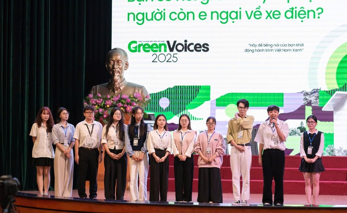 Màn hùng biện của sinh viên Học viện Ngân hàng phá tan định kiến “khó tìm được trạm sạc pin ở Việt Nam”