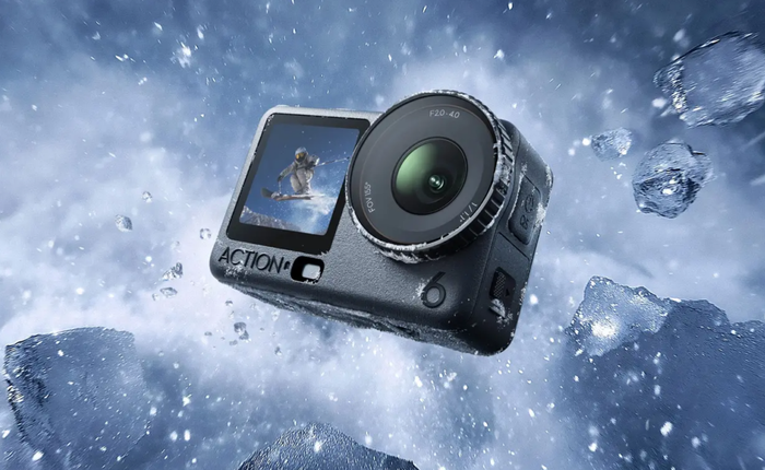 DJI Osmo Action 6 ra mắt: Cảm biến 1/1.1 inch, đổi được khẩu độ, quay 4K 120 fps, giá gần 11 triệu đồng
