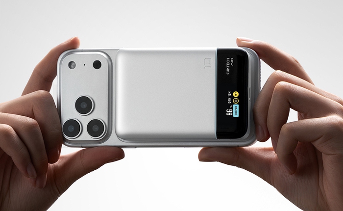 Xiaomi ra mắt pin dự phòng "Air" công suất 55W, có màn hình, sạc nam châm, giá chỉ hơn 700.000đ