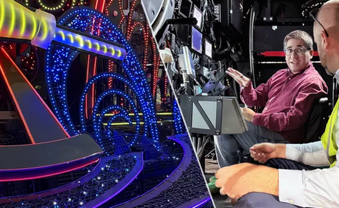 Choáng ngợp trước công nghệ điều khiển hệ thống "ánh sáng ngập trời" trong những buổi diễu hành tại Disney World