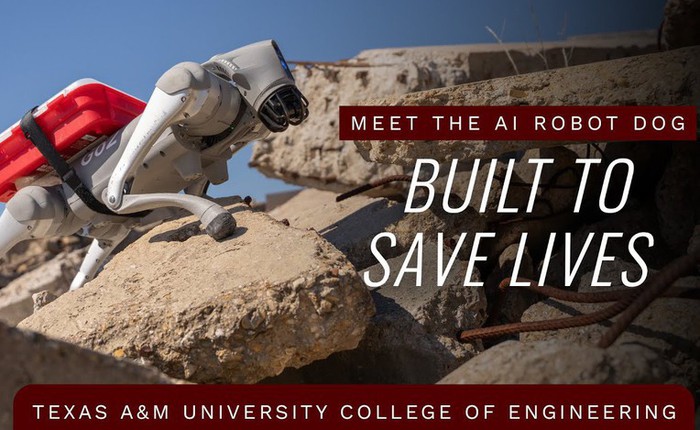 Hổ mọc thêm cánh: Chó robot được tích hợp AI để "tự hành động" trong nhiệm vụ tìm kiếm và cứu nạn