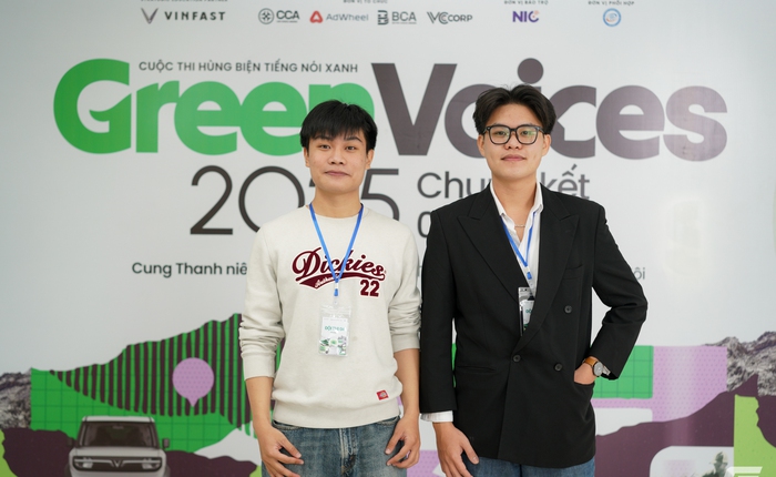 Góc nhìn thẳng của dân kỹ thuật tại Green Voices: "Sinh viên cũng quan tâm đến tài sản lớn"