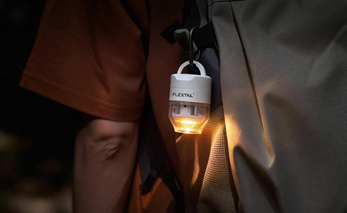 Flextail Tiny Pump 3X: Bơm điện siêu nhỏ tích hợp đèn đa năng, phụ kiện không thể thiếu cho dân dã ngoại