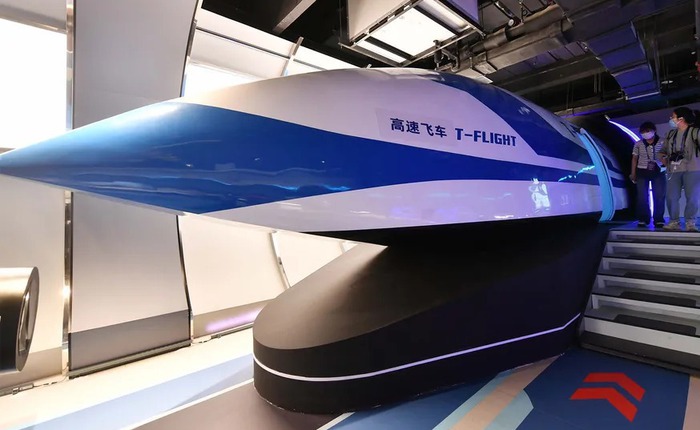 Bí mật của tàu đệm từ T-Flight Trung Quốc với tốc độ 600 dặm/giờ, nhanh hơn cả máy bay Boeing 737
