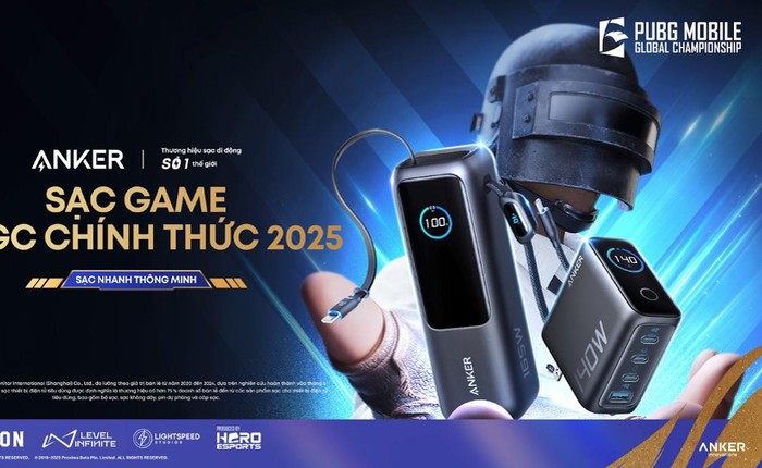 Đây là bộ thiết bị sạc đang được các tuyển thủ sử dụng tại giải vô địch PUBG Mobile 2025