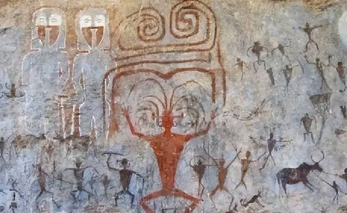 Những bức bích họa ở dãy Himalaya mô tả trận chiến giữa người ngoài hành tinh, cho thấy tổ tiên loài người có nguồn gốc từ ngoài vũ trụ?
