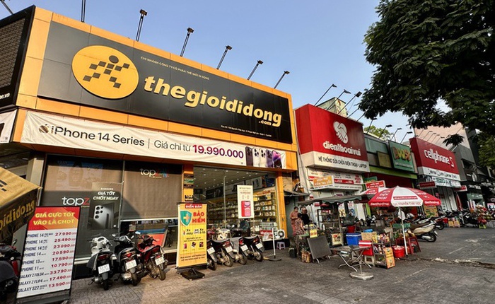 Số lượng cửa hàng các chuỗi bán lẻ: sau TGDĐ và FPT Shop, cái tên nào đang đứng thứ 3?