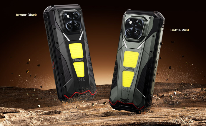 Ra mắt điện thoại siêu bền pin 20.500mAh, tích hợp laser, đèn pin 1200 lumens, giá sale 16 triệu