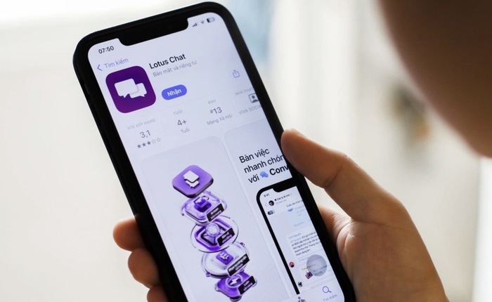 Lotus Chat bất ngờ leo hạng trên App Store và Play Store, phản ánh nhu cầu mới của người dùng Việt