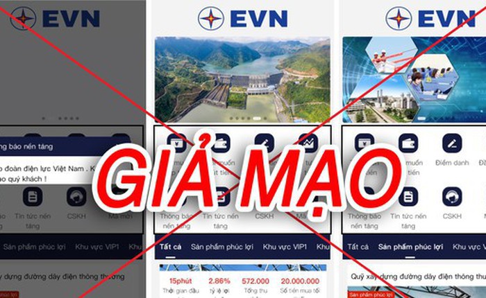 Thêm trường hợp bị lừa hơn 10 triệu đồng vì tải ứng dụng giả mạo EVN thanh toán tiền điện