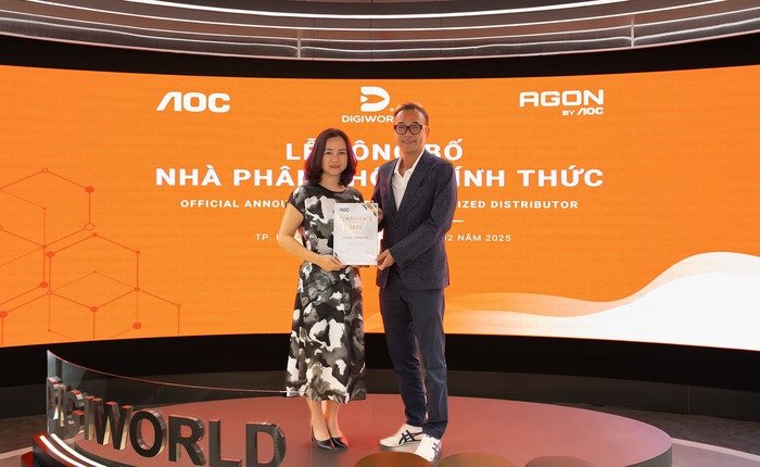 Digiworld trở thành nhà phân phối chính thức của AOC tại Việt Nam