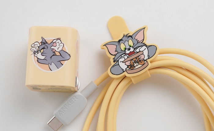 Trên tay củ sạc và cáp sạc Tom & Jerry, giá chỉ từ hơn 100.000 đồng