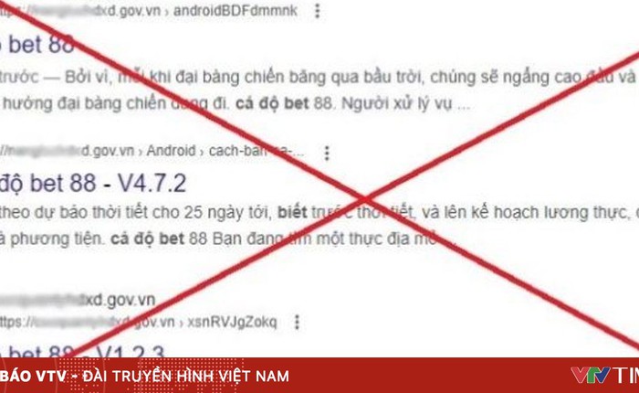 Hàng loạt website cơ quan Nhà nước bị chèn link quảng cáo cờ bạc