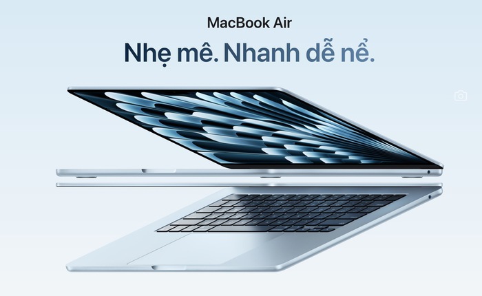 Đây rồi MacBook Air chip M4: Cuối cùng cũng có thêm màu xanh mới, mạnh hơn nhưng giá lại rẻ hơn, chỉ từ 26,99 triệu đồng