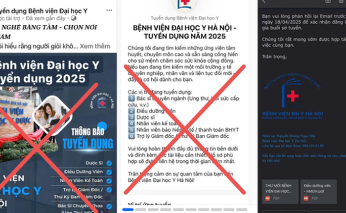 Giám đốc Bệnh viện ĐH Y Hà Nội cảnh báo chiêu trò lừa đảo “Tưởng ngây ngô nhưng chắc chắn đã có người mắc bẫy!”