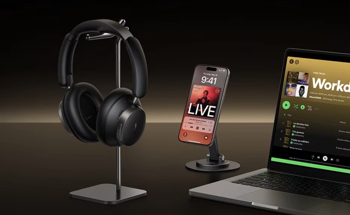 Tai nghe Ugreen Studio Pro: Giá tầm 1 triệu mà có driver kép, chống ồn chủ động, Hi-Res Audio, pin 120 giờ