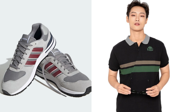 5 nhãn giày, thời trang thể thao so kè giảm giá: Puma, adidas, Goya... chỉ từ 19.000đ cho đồ chính hãng
