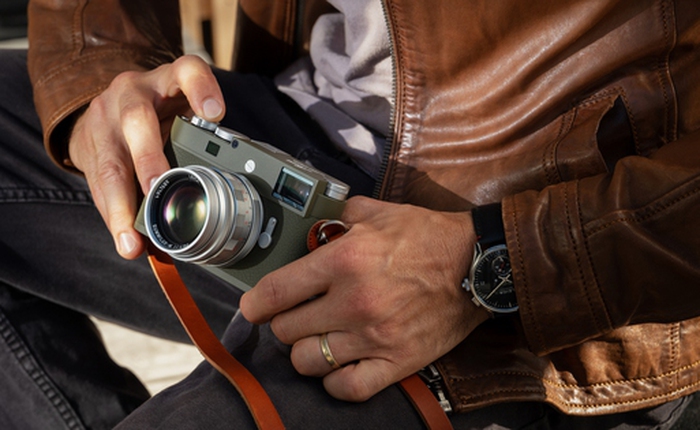 Máy ảnh cao cấp Leica M11-P có thêm phiên bản Safari phối màu xanh olive, giá 9250 Euro