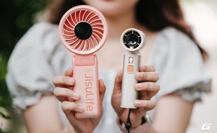 Ngày thành viên săn Shopee sale quạt cầm tay nhỏ gọn, thiết kế đẹp, tích hợp cả sò lạnh, pin dùng cả ngày mà giá chỉ từ 200.000 đồng