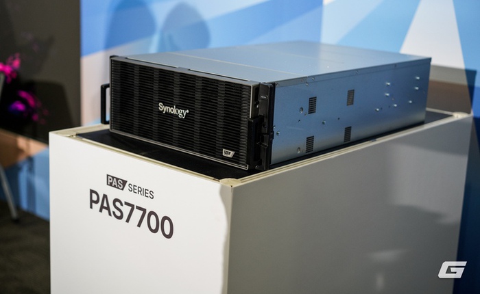 Synology đem tới Computex 2025 hệ thống lưu trữ đầu bảng PAS7700, cùng dịch vụ video an ninh "qua đám mây"