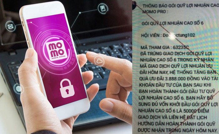 MoMo lên tiếng cảnh báo thủ đoạn lừa đảo mới: App giả mạo “MoMo Pro” dụ đầu tư, chiếm đoạt hàng trăm triệu đồng