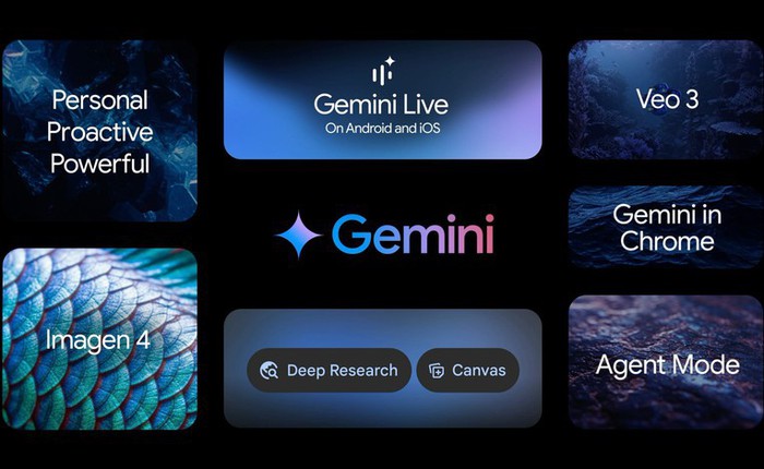 Nâng cấp hàng loạt tính năng mới, Google đang biến Gemini thành một hệ điều hành AI