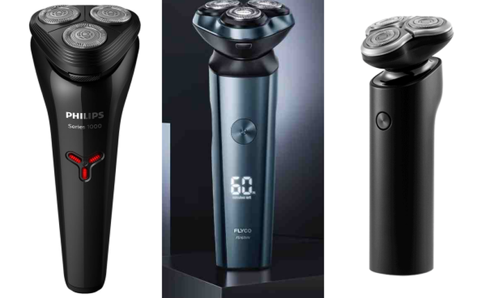 So sánh 3 mẫu máy cạo râu giá rẻ phân khúc dưới 700.000đ: Chọn Philips, Xiaomi hay Flyco?