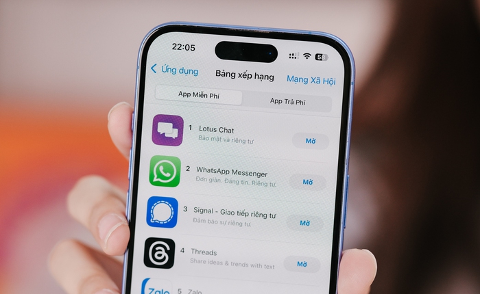 Lotus Chat chính thức vượt mặt tất cả, leo thẳng lên top 1: Khi người dùng nói "tôi muốn thứ gì đó thân quen hơn"