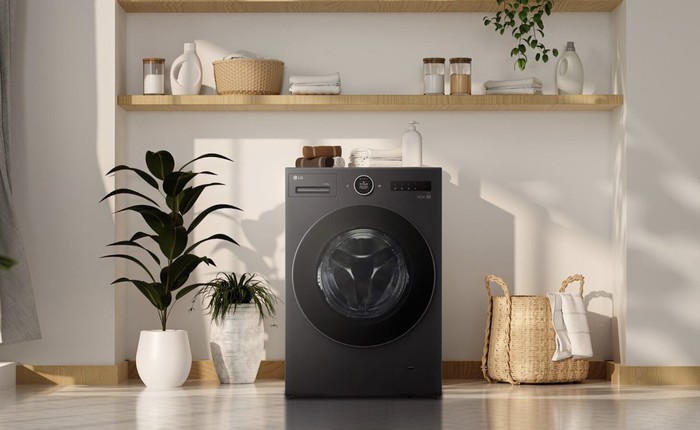 Ra mắt LG AI DD™ 2.0: Máy giặt biết "nghĩ" đời mới, mô phỏng giặt tay, hơi nước khử khuẩn, giảm thải vi nhựa, bảo hành đến 10 năm