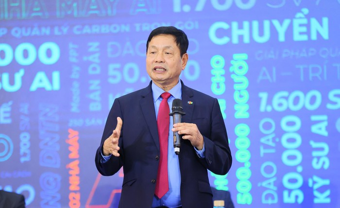 Chủ tịch FPT Trương Gia Bình: Để dân tộc Việt Nam xứng tầm với hàng ngũ các dân tộc tiên tiến, trong tương lai, lực lượng lao động ai cũng phải biết tin học và AI