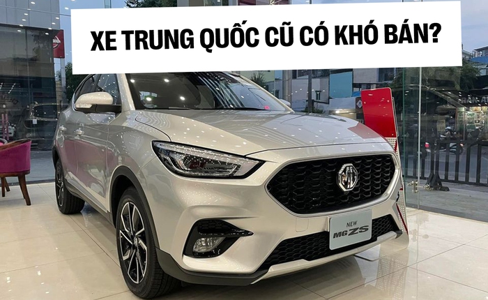 Chủ showroom xe cũ nói gì về việc thu mua xe Trung Quốc đã qua sử dụng?