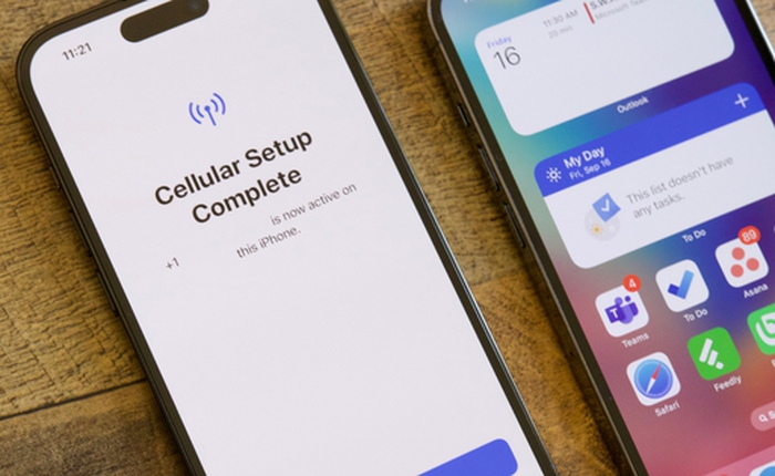 iOS 26 cho phép chuyển eSIM giữa iPhone và Android
