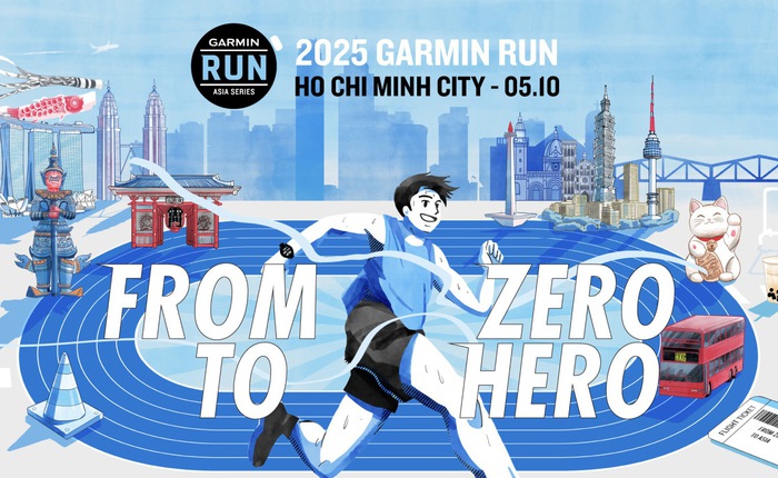 Garmin Run Vietnam 2025: Sự kiện thể thao bứt phá giới hạn sẽ trở lại TP.HCM vào tháng 10