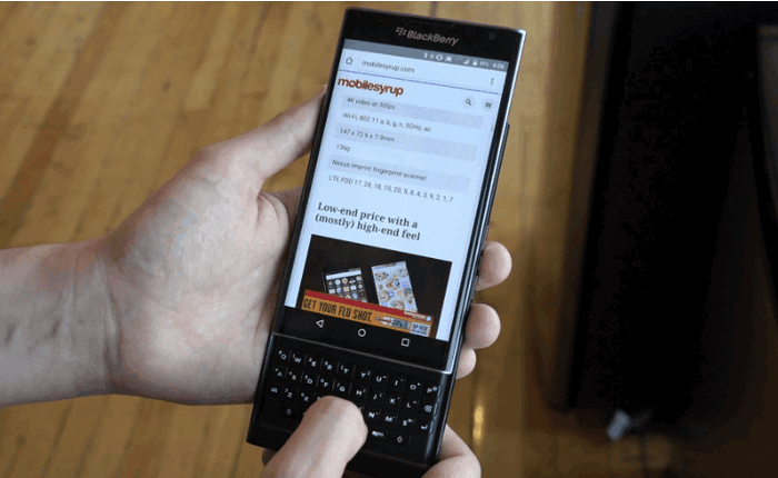 BlackBerry Priv - Chiếc điện thoại không xứng đáng thất bại