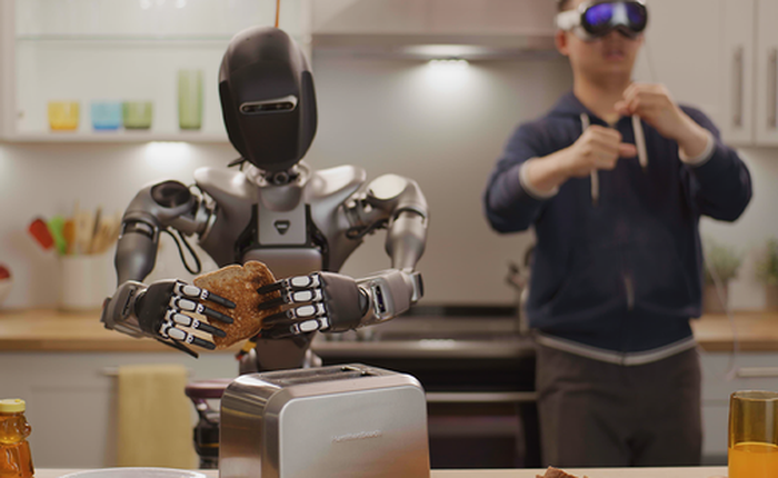Robot làm việc nhà sắp có "não AI" chạy offline nhờ Google