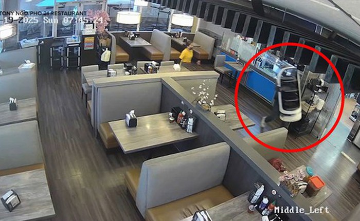 Robot ở hàng phở Việt trị giá 18.000 USD bất ngờ bị 'bắt cóc' ngay trước giờ mở cửa