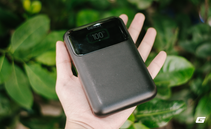 Balo tôi nhẹ đi hơn 1kg nhờ chiếc pin dự phòng Belkin này