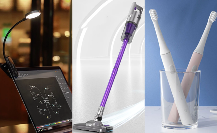 14 Deal 6/6 đủ đồ xịn từ phụ kiện đến gia dụng thông minh: Máy hút bụi PerySmith, màn hình Xiaomi, tai nghe Ugreen, cân điện tử Lenovo...