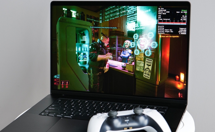 Không đùa đâu: MacBook Pro chơi Cyberpunk 2077 cả trăm FPS, còn hai mẫu Mac "quốc dân" cũng chạy vèo vèo